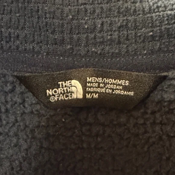 The North Face Navy Blue Quarter-Zip Sweatshirt - Picture 3 of 4
